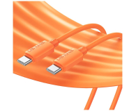 USAMS Kabel 30W 3A Silicone USB-C do Lightning pomarańczowy - 1569042 - zdjęcie 6